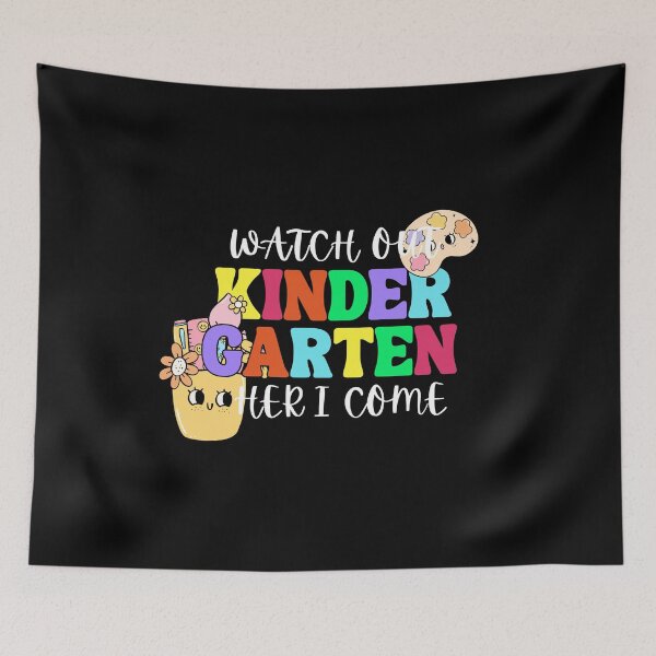 Item preview, Watch Out Kindergarten Here I Come Kinder Back To School designed and sold by sumajouda.