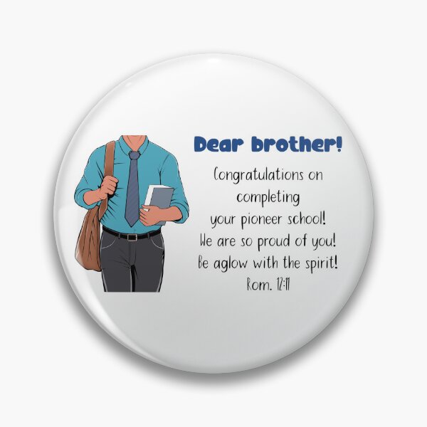 Item preview, JW design gift for brothers pioneers  designed and sold by InkyKidArt.