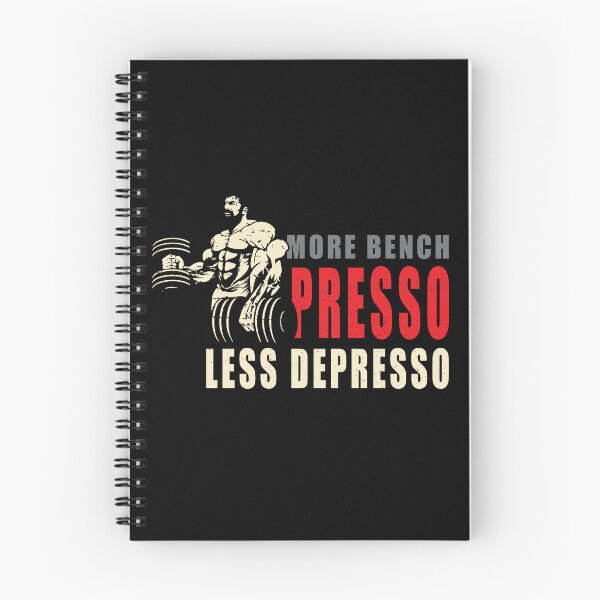 Item preview, GYM, More Bench Presso Less Depresso designed and sold by Faissal Thomass.