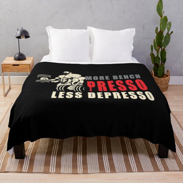 Item preview, GYM, More Bench Presso Less Depresso designed and sold by Faissal Thomass.