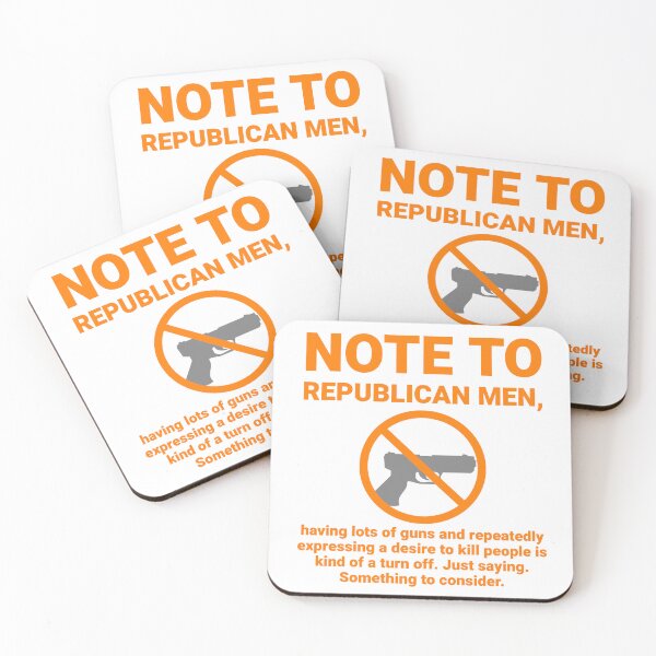 Item preview, Note to Republican men  designed and sold by Rachel the Artist .