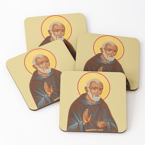 Item preview, Saint Padre Pio designed and sold by HappyRandomArt.