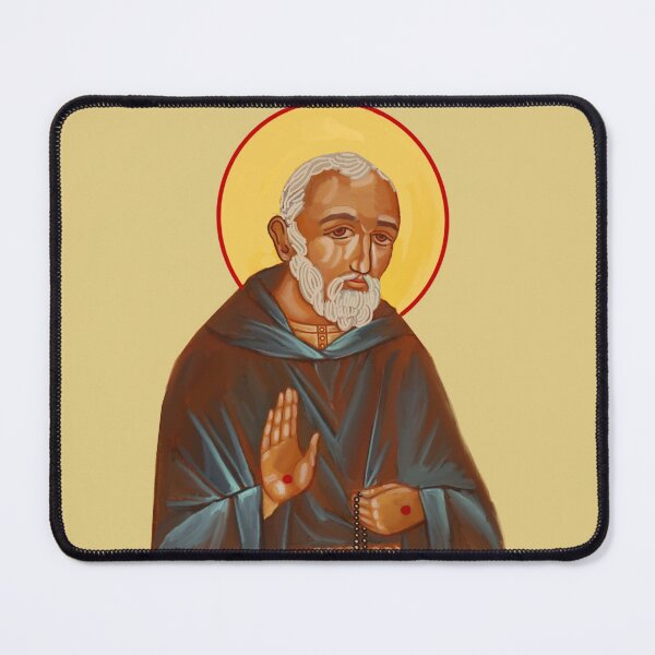 Item preview, Saint Padre Pio designed and sold by HappyRandomArt.