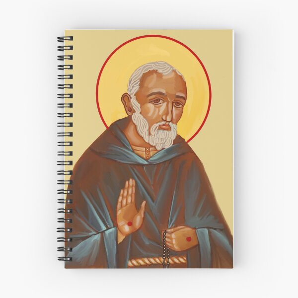 Item preview, Saint Padre Pio designed and sold by HappyRandomArt.