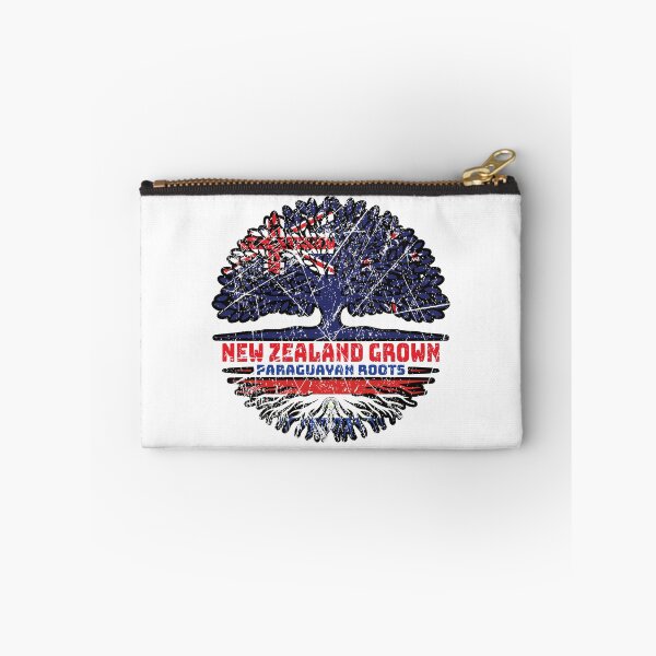 Item preview, Paraguay Paraguayan New Zealander New Zealand Tree Roots Flag designed and sold by FlagX.