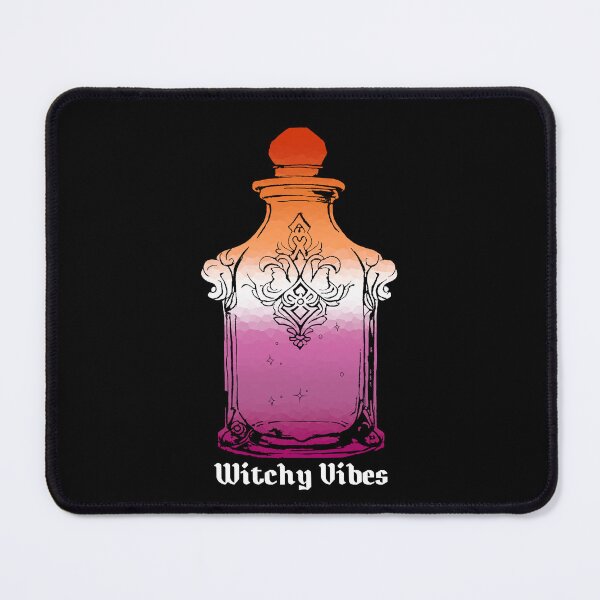 Item preview, Witchy Vibes Lesbian Pride Flag, Subtle Lesbian Potion Bottle designed and sold by Travelslightly.