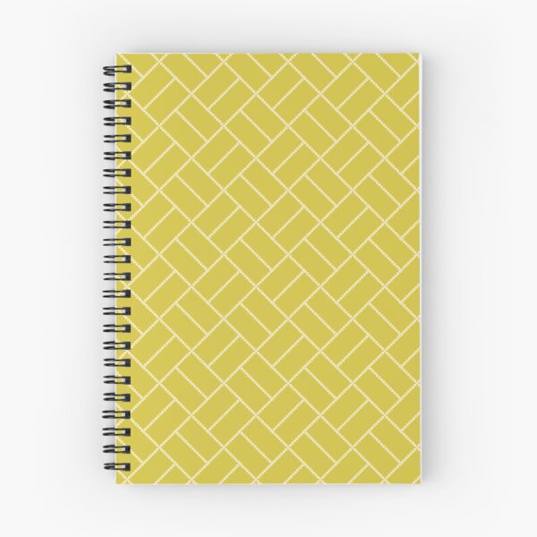 Item preview, diagonal geometric lines on mustard yellow designed and sold by colorofmagic.