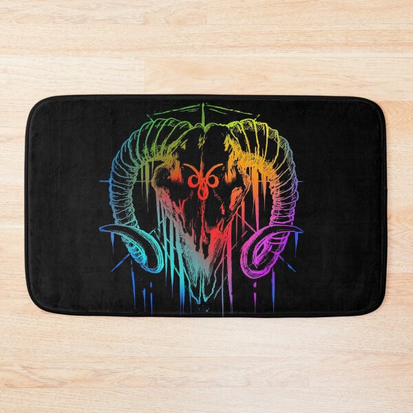 Item preview, Gothic Rainbow Animal Skull - Funny Metalhead Design designed and sold by aurielphoenix.