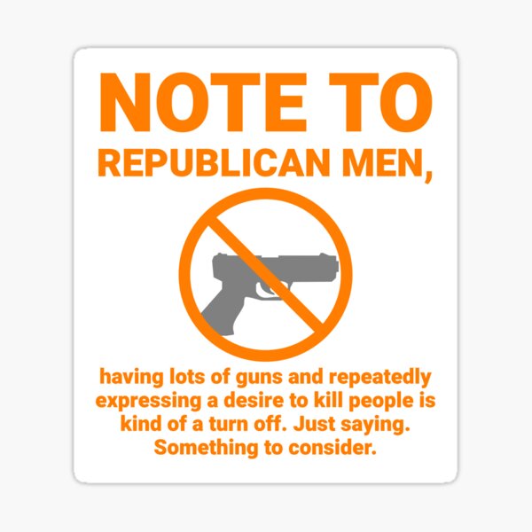 Item preview, Note to Republican men  designed and sold by Rachel the Artist .