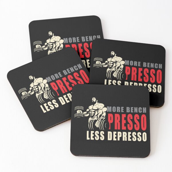 Item preview, GYM, More Bench Presso Less Depresso designed and sold by Faissal Thomass.