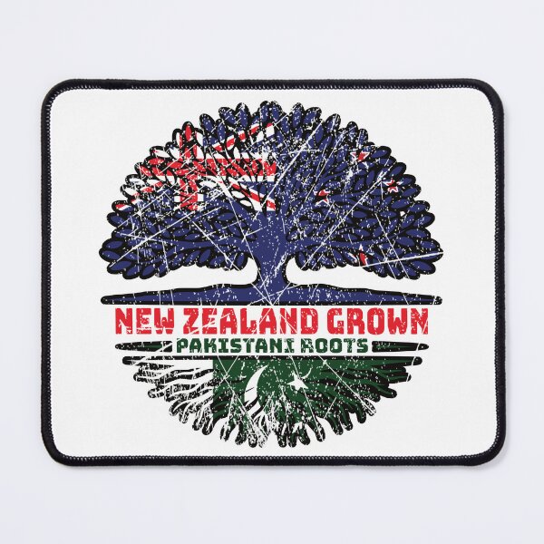 Item preview, Pakistan Pakistani New Zealander New Zealand Tree Roots Flag designed and sold by FlagX.