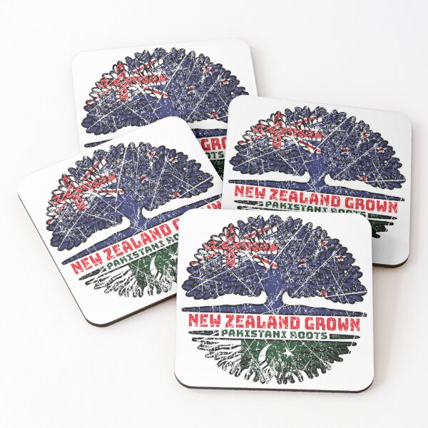 Item preview, Pakistan Pakistani New Zealander New Zealand Tree Roots Flag designed and sold by FlagX.
