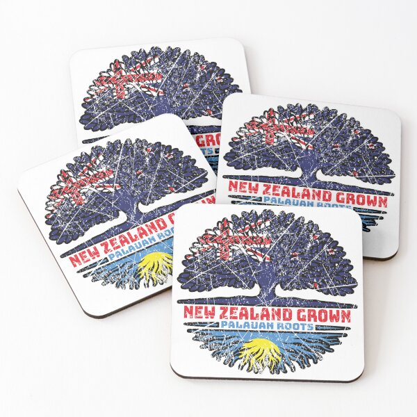 Item preview, Palau Palauan New Zealander New Zealand Tree Roots Flag designed and sold by FlagX.