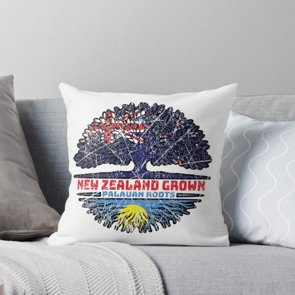 Item preview, Palau Palauan New Zealander New Zealand Tree Roots Flag designed and sold by FlagX.