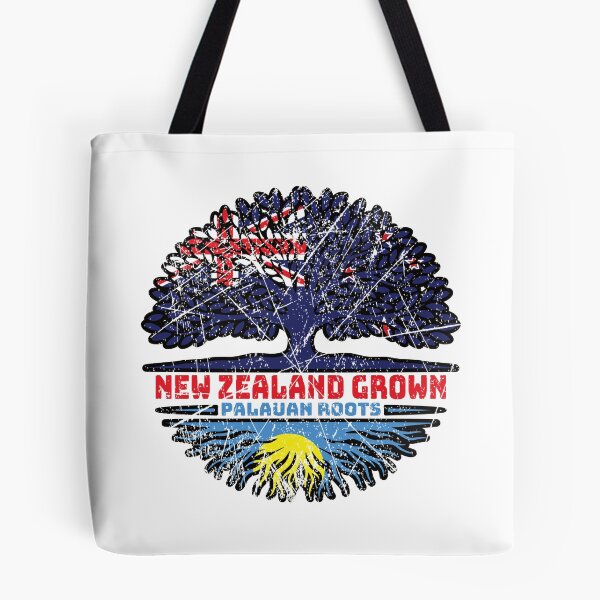 Item preview, Palau Palauan New Zealander New Zealand Tree Roots Flag designed and sold by FlagX.