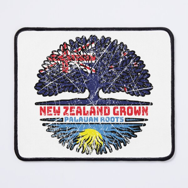 Item preview, Palau Palauan New Zealander New Zealand Tree Roots Flag designed and sold by FlagX.