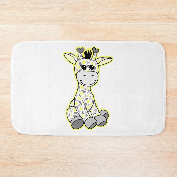 Item preview, Cute Demigender Pride Flag Giraffe Yellow Gray White designed and sold by JoyfulJen.