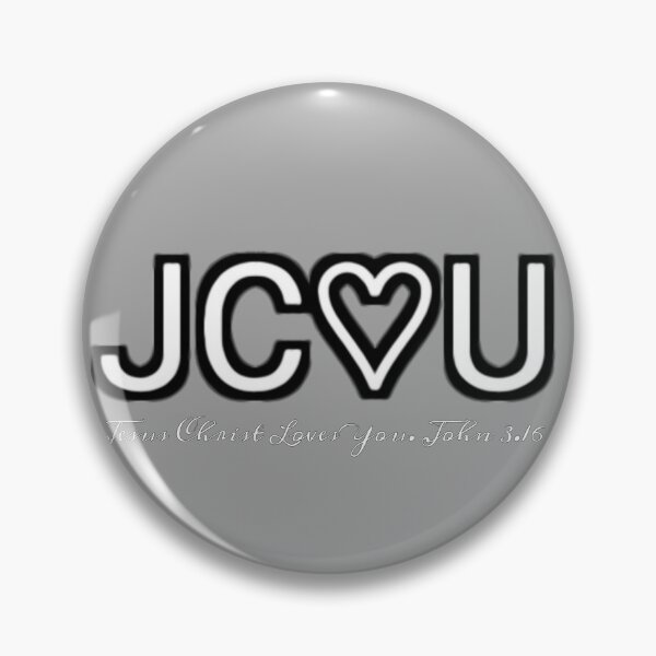 Item preview, JC♡U - Jesus Christ Loves You  designed and sold by Kangaroo Sun.