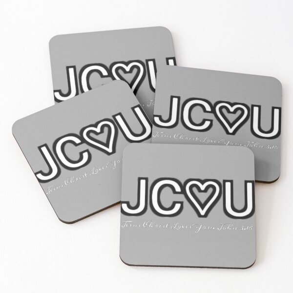 Item preview, JC♡U - Jesus Christ Loves You  designed and sold by Kangaroo Sun.