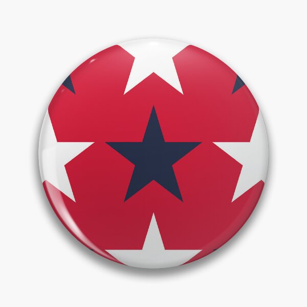 Item preview, Large  NAVY BLUE, WHITE and RED STARS  designed and sold by RachelMacht.