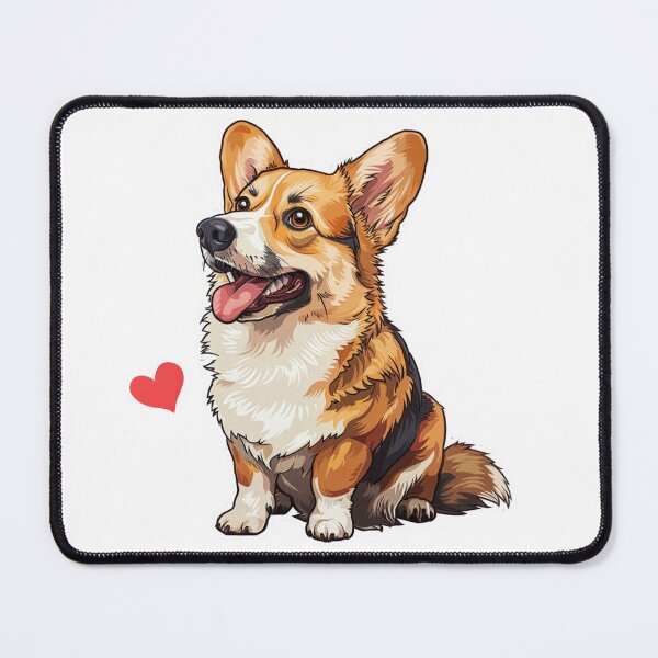 Item preview, Adorable corgi animal sticker, cute corgi in cartoon art, perfect for dog lovers. designed and sold by tjnextgen99.