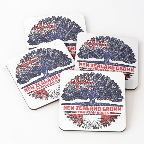 Item preview, Peru Peruvian New Zealander New Zealand Tree Roots Flag designed and sold by FlagX.