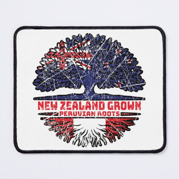 Item preview, Peru Peruvian New Zealander New Zealand Tree Roots Flag designed and sold by FlagX.