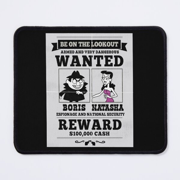 Item preview, Wanted Boris and Natasha Dks designed and sold by Alema Art.