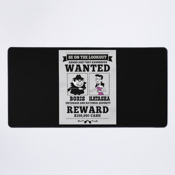 Item preview, Wanted Boris and Natasha Dks designed and sold by Alema Art.