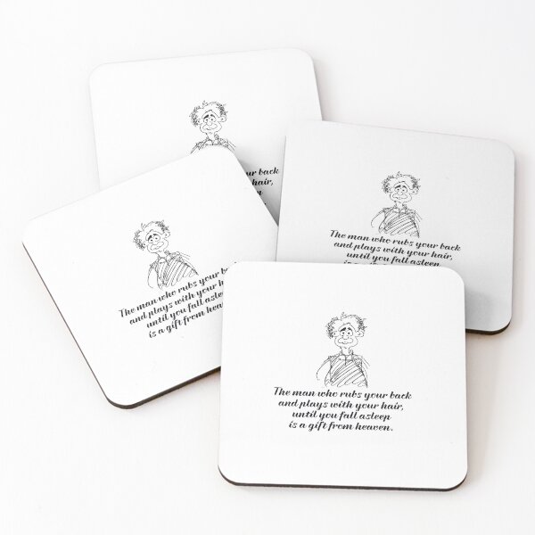 Item preview, The man who rubs your back and plays with your hair designed and sold by Made-by-Gus.