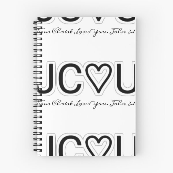 Item preview, JC♡U - Jesus Christ Loves You  designed and sold by Kangaroo Sun.