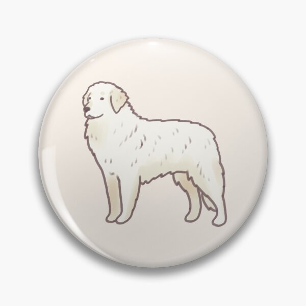 Item preview, Kuvasz dog illustration  designed and sold by Artofmayara.