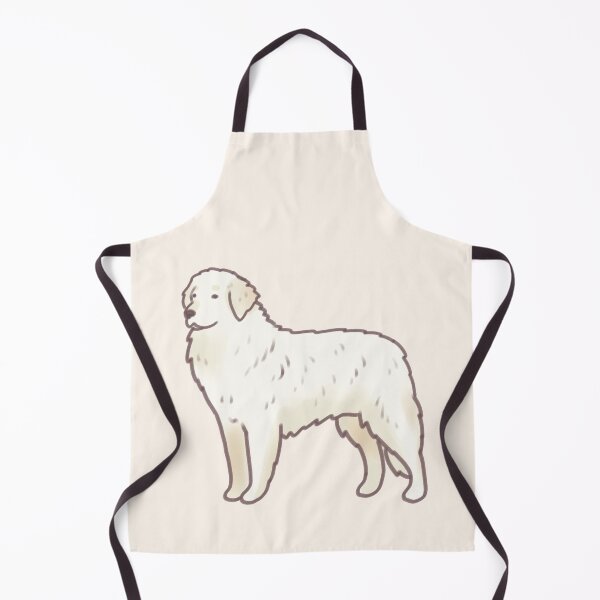 Item preview, Kuvasz dog illustration designed and sold by Artofmayara.