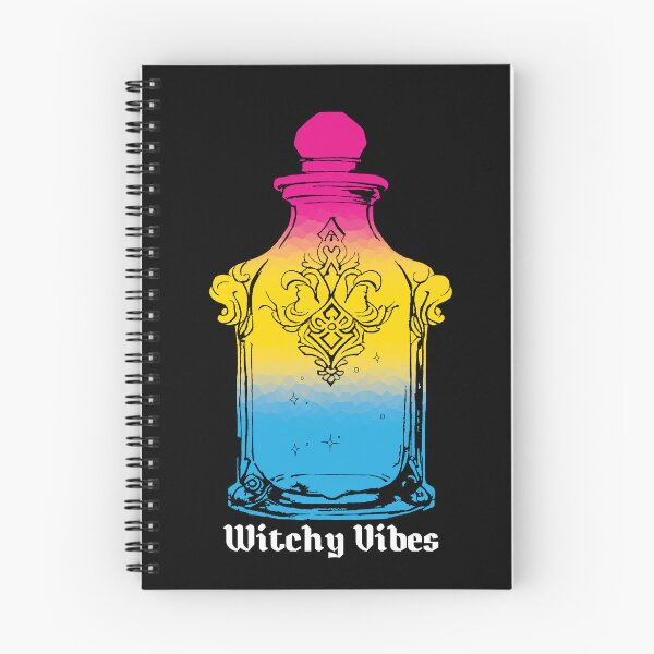 Item preview, Witchy Vibes Pansexual Pride Flag, Subtle Pan Potion Bottle designed and sold by Travelslightly.