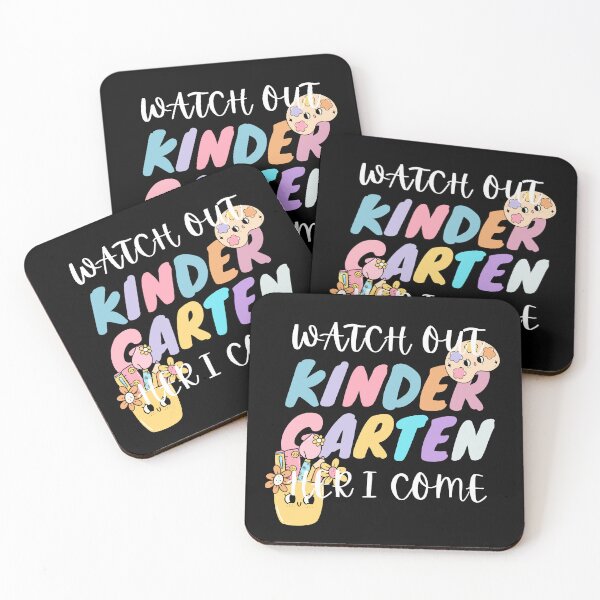 Item preview, Watch Out Kindergarten Here I Come Kinder Back To School designed and sold by sumajouda.