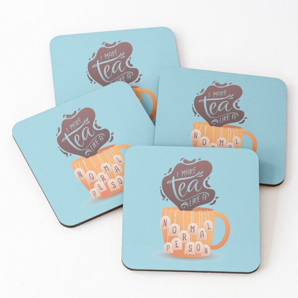 Item preview, Normal Person Tea designed and sold by bubblepenz.