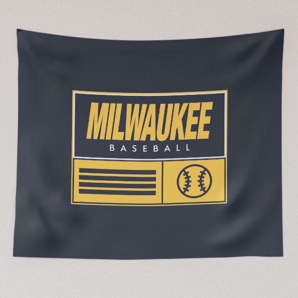 Item preview, Milwaukee baseball designed and sold by BVHstudio.