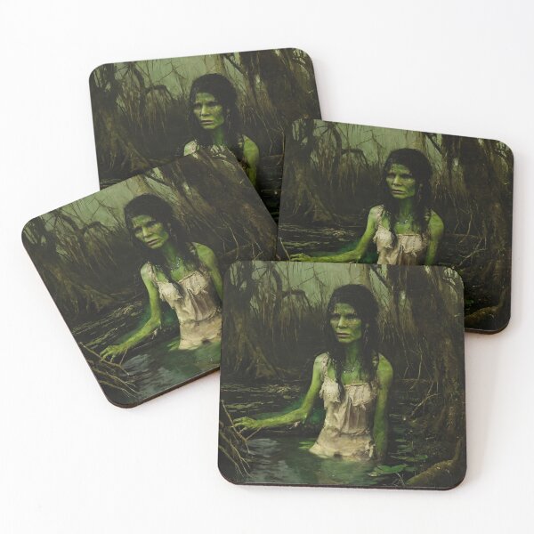 Item preview, swamp woman, swamp, horror story, horror designed and sold by DonnaBlankaArt.