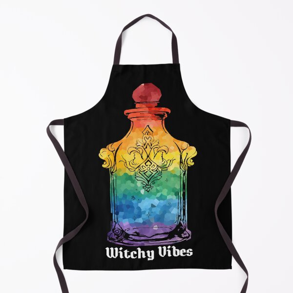 Item preview, Witchy Vibes LGBTQ Rainbow Pride Flag, Subtle Rainbow Potion Bottle designed and sold by Travelslightly.