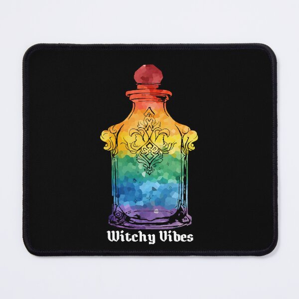 Item preview, Witchy Vibes LGBTQ Rainbow Pride Flag, Subtle Rainbow Potion Bottle designed and sold by Travelslightly.