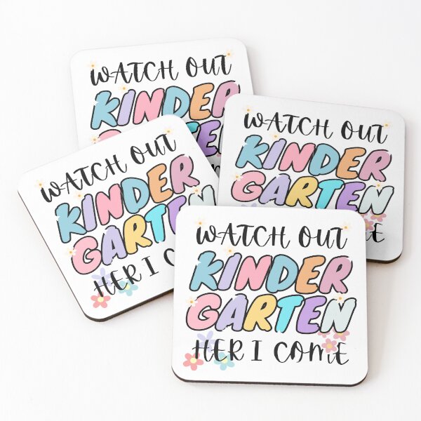 Item preview, Watch Out Kindergarten Here I Come Kinder Back To School designed and sold by sumajouda.