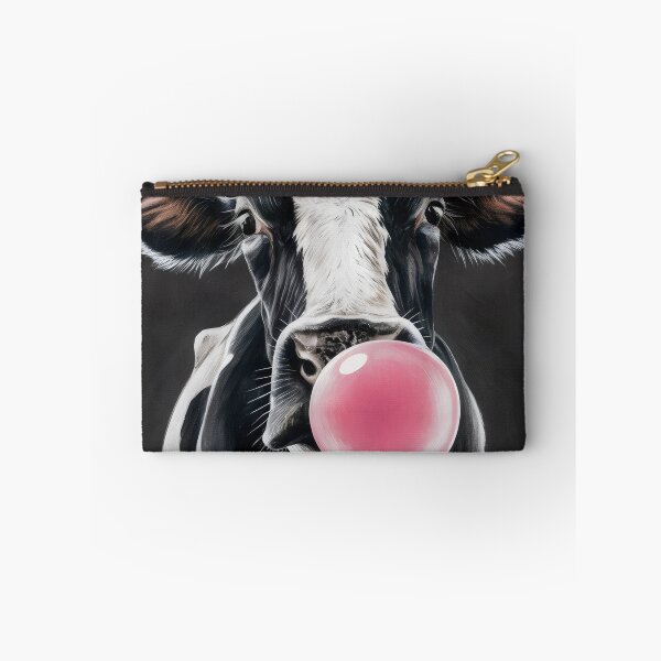 Item preview, Cow with chewing gum. designed and sold by MyHappyArtShop.