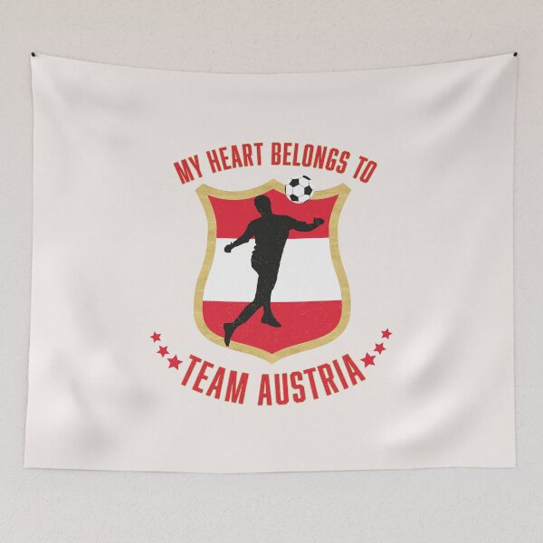 Item preview, Austrian football fans designed and sold by Sandra Brezina.