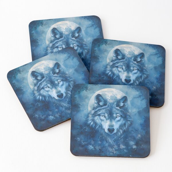 Item preview, Moonlit Wolf Enchantment designed and sold by AI-Only Creations.