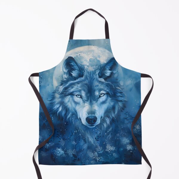 Item preview, Moonlit Wolf Enchantment designed and sold by AI-Only Creations.