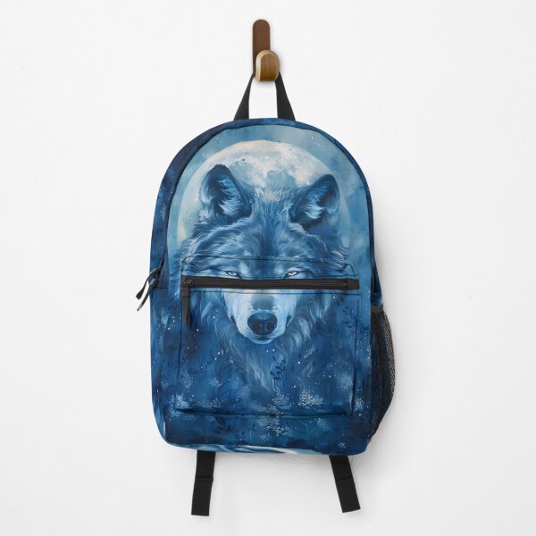 Item preview, Moonlit Wolf Enchantment designed and sold by AI-Only Creations.