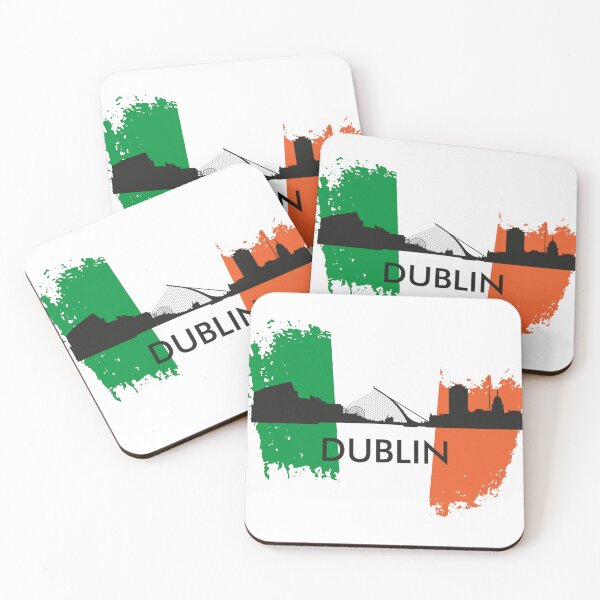 Item preview, Dublin skyline designed and sold by EZKreationsShop.
