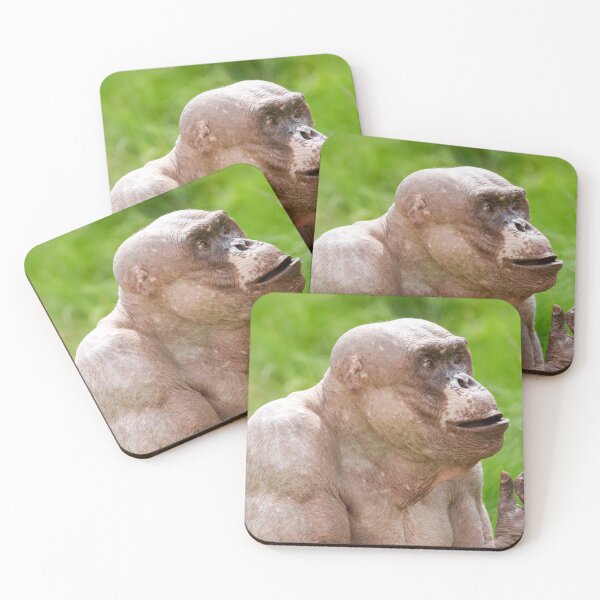 Item preview, Jambo the Hairless Chimp designed and sold by rawshutterbug.