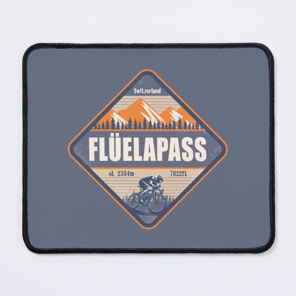 Item preview, Flüela Pass Switzerland Cycling Mountain Design designed and sold by CynthiaGraphics.