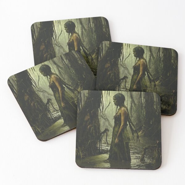 Item preview, swamp woman, swamp, horror story, horror designed and sold by DonnaBlankaArt.